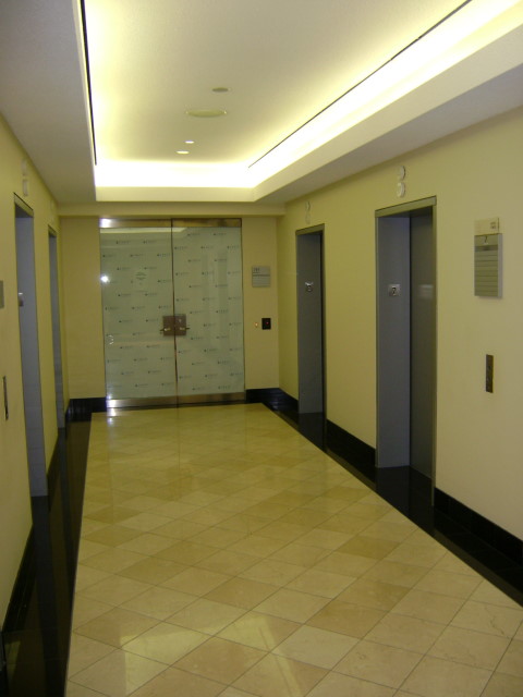commercial painting done in office hallway in toronto