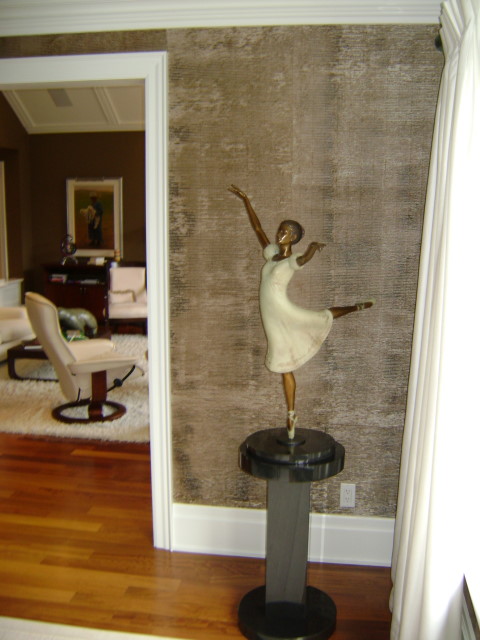 our house painters paint a dining room